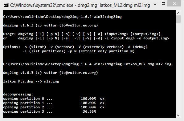 Create bootable iso from dmg windows 7